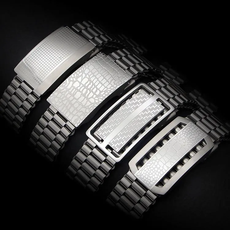 Men's Stainless Steel Automatic Metal Buckle Self Lengthened Braided Belt