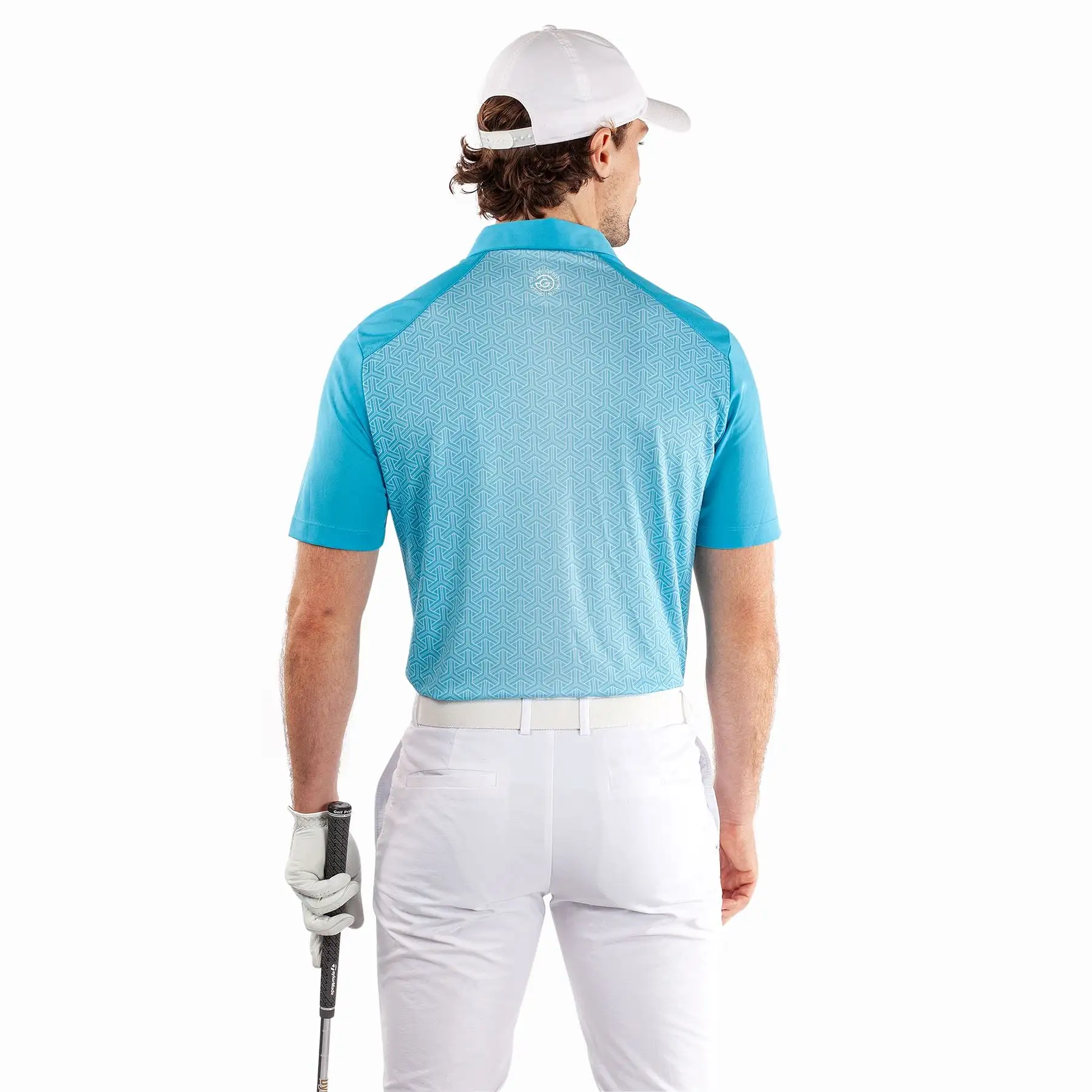 Mile Ventil8+ Polo Aqua/White - SS24