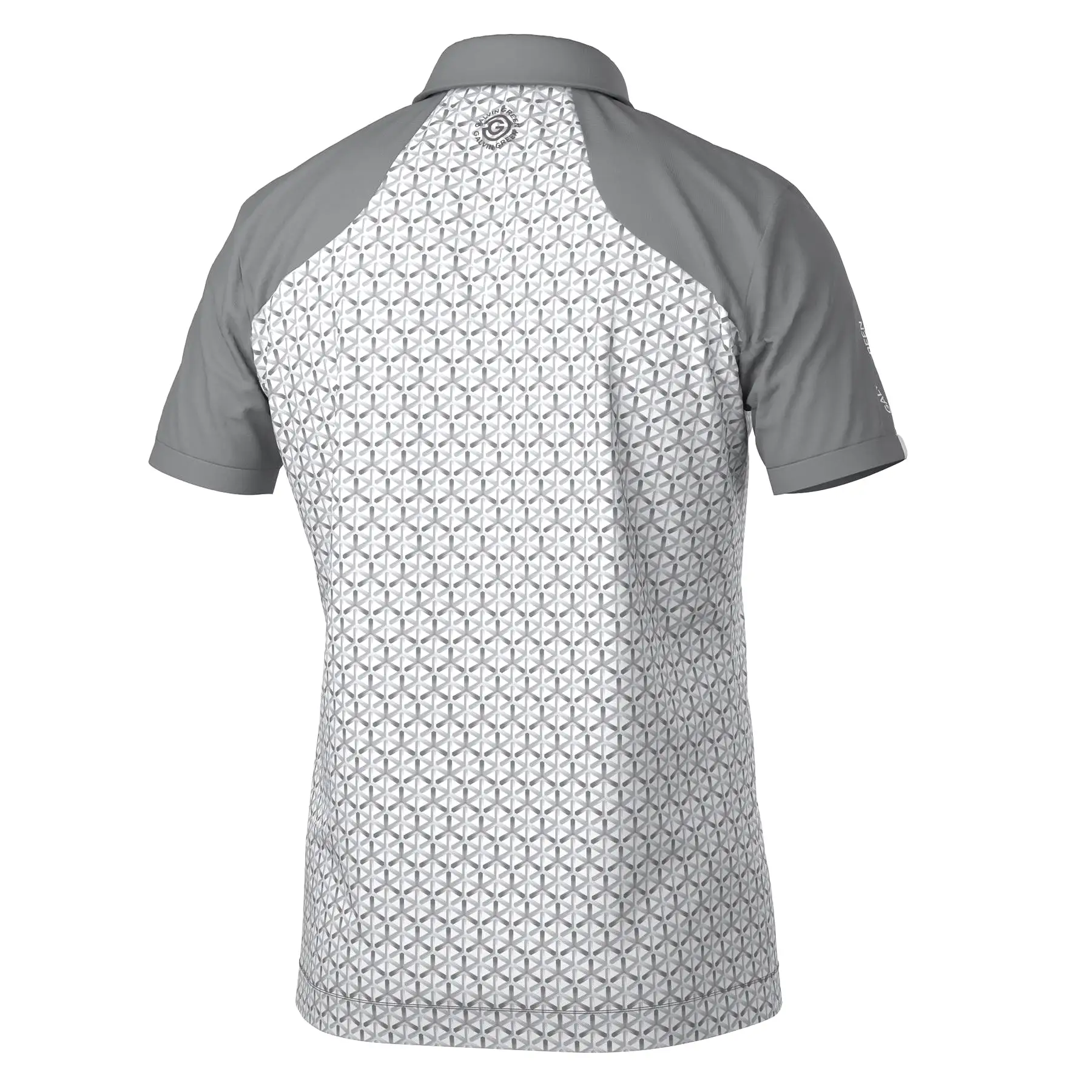 Mio Ventil8+ Printed Polo Cool Grey/Sharkskin - SS24