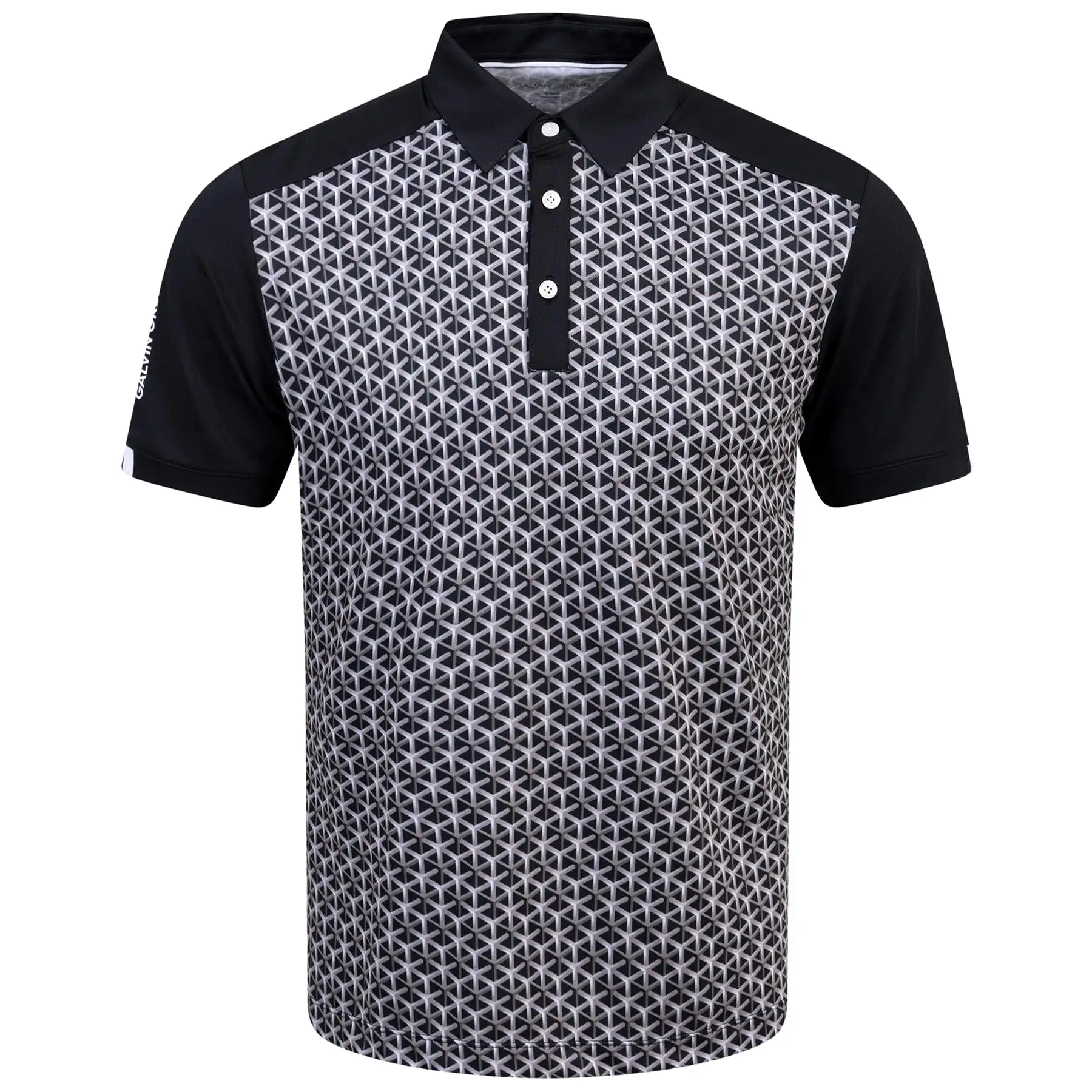 Mio Ventil8+ Printed Polo Sharkskin/Black - SS24