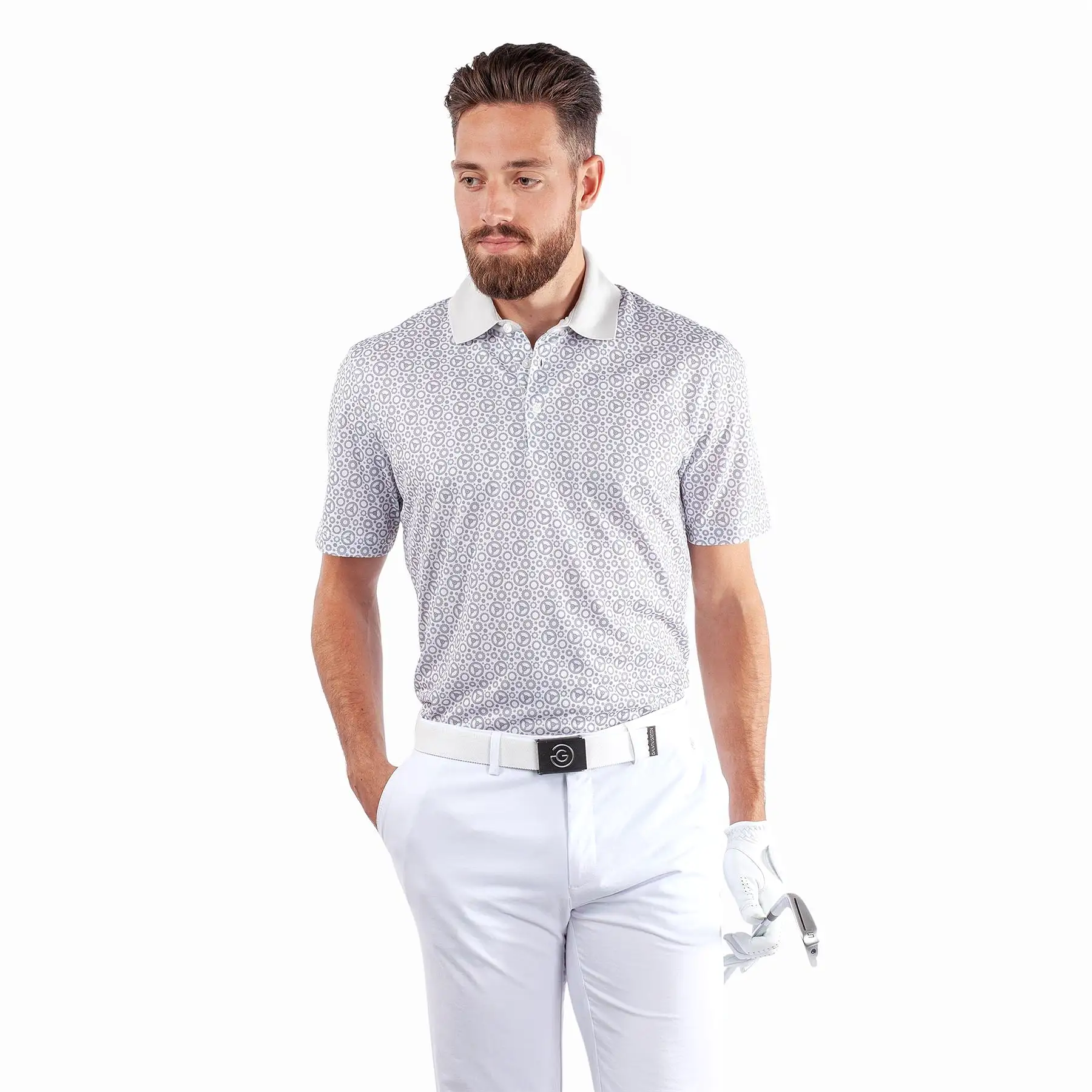 Miracle Ventil8+ Polo White/Grey - SS24