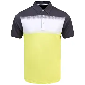 Mo Ventil8+ Regular Fit Polo Sunny Lime/Black - SS24