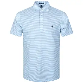 Mood Tailored Fit Performance Polo Blue Frost - 2024