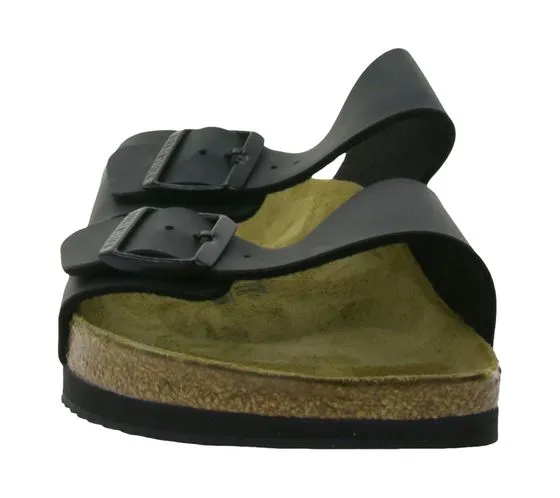 Mules de hombre BIRKENSTOCK Arizona Prof fabricados en Alemania ancho normal 1018222 negro