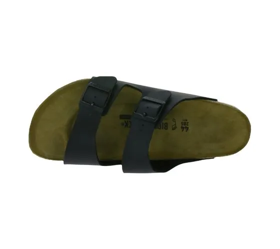 Mules de hombre BIRKENSTOCK Arizona Prof fabricados en Alemania ancho normal 1018222 negro