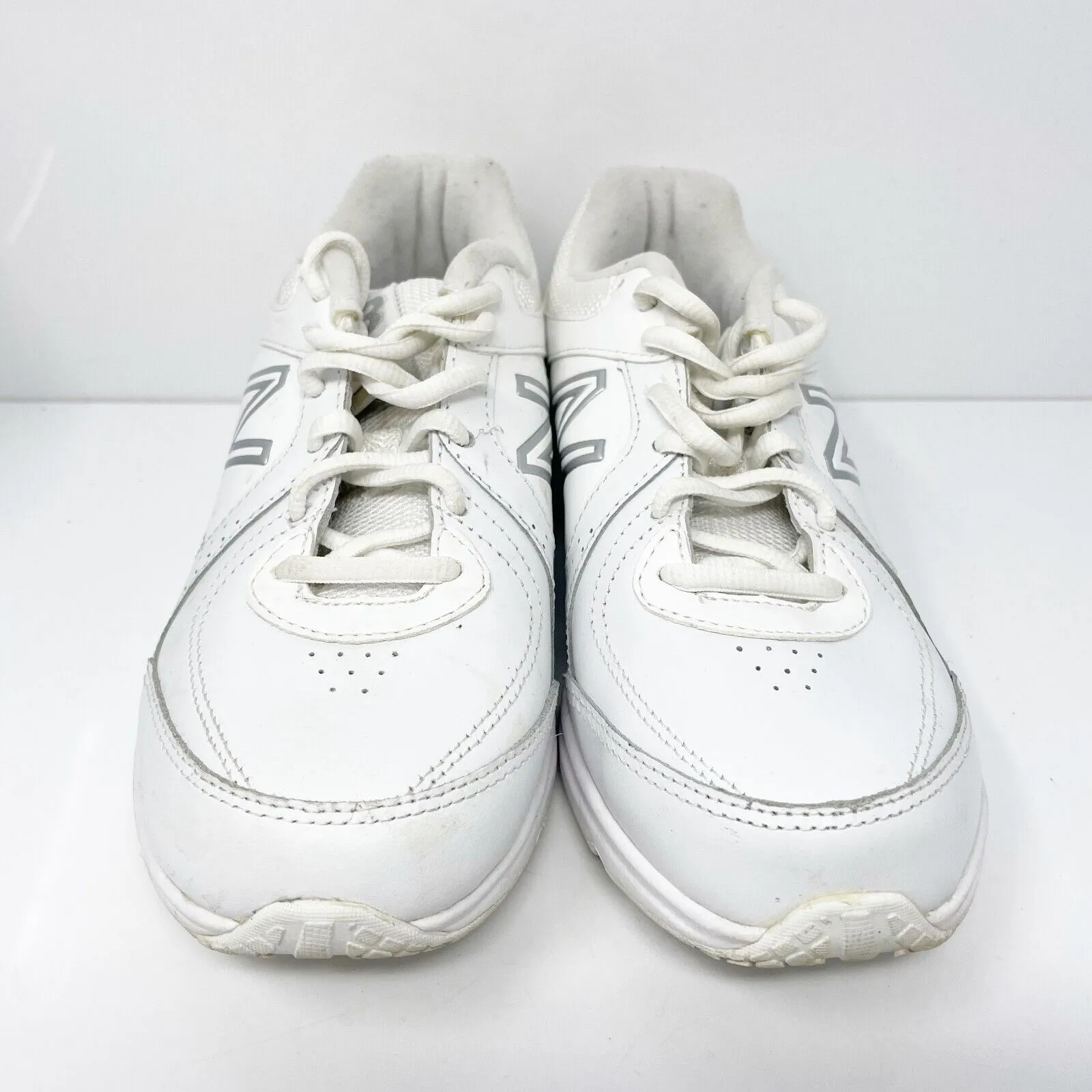 New Balance Womens 411 WW411WT White Casual Shoes Sneakers Size 6.5 D