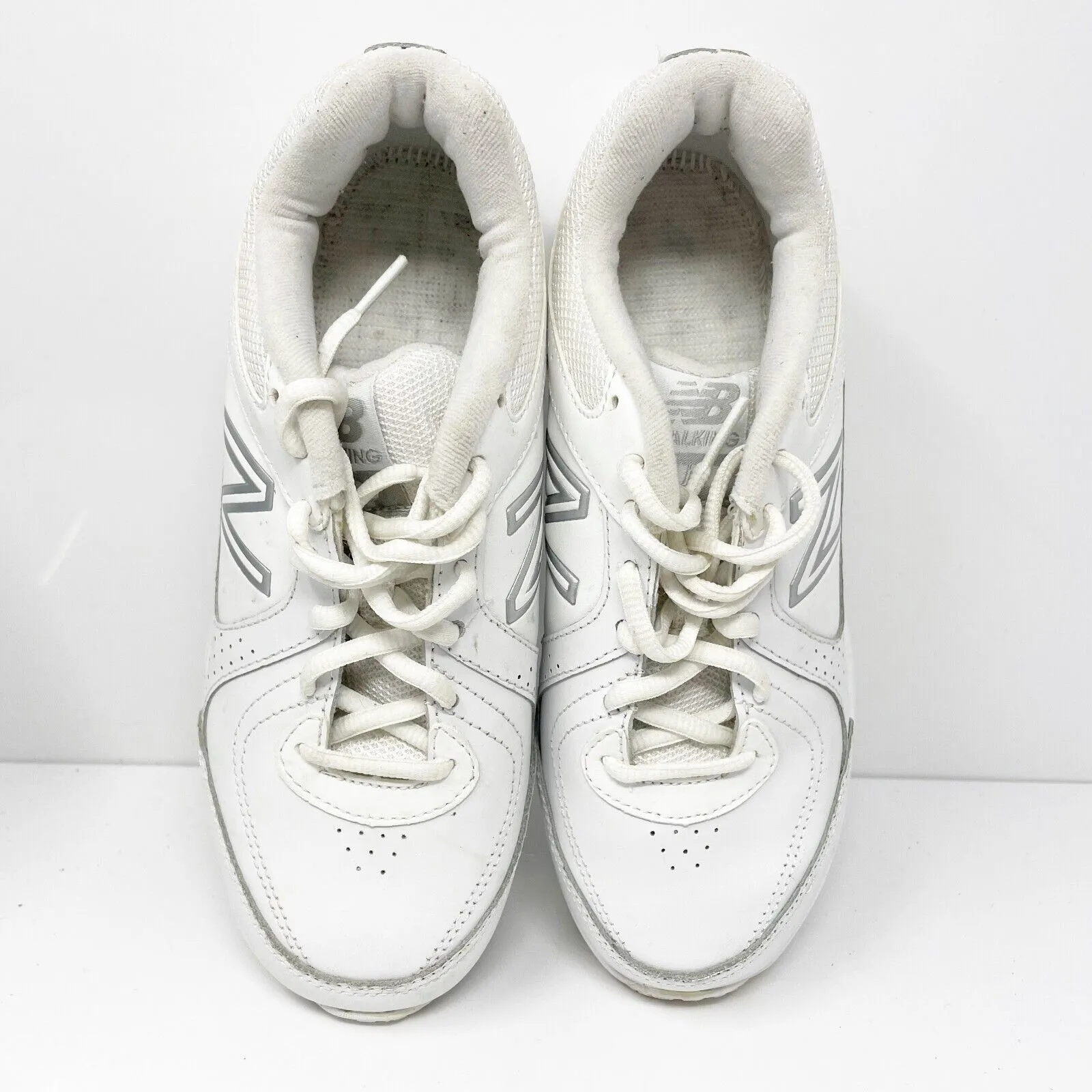 New Balance Womens 411 WW411WT White Casual Shoes Sneakers Size 6.5 D