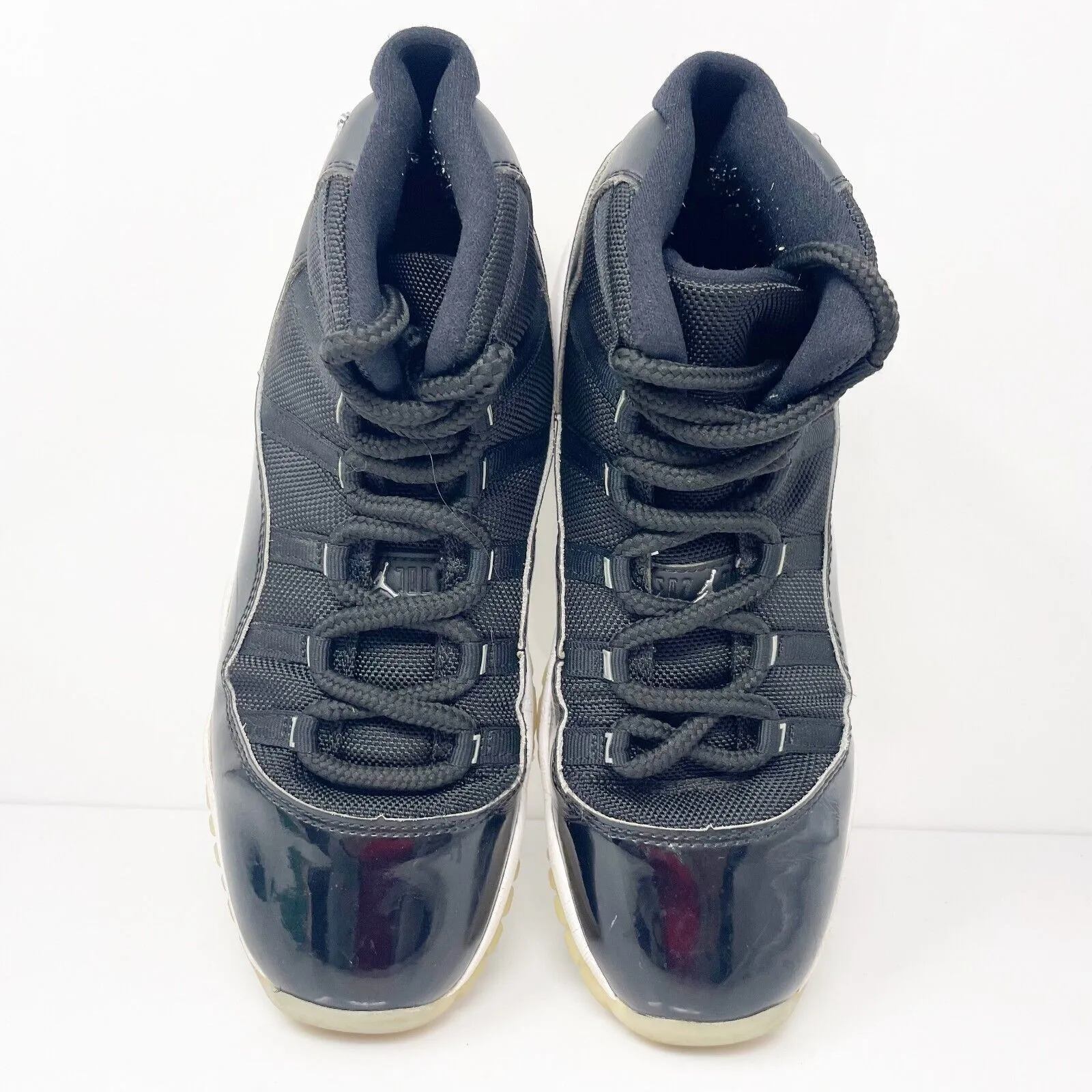 Nike Boys Air Jordan 11 378038-011 Black Basketball Shoes Sneakers Size 7Y