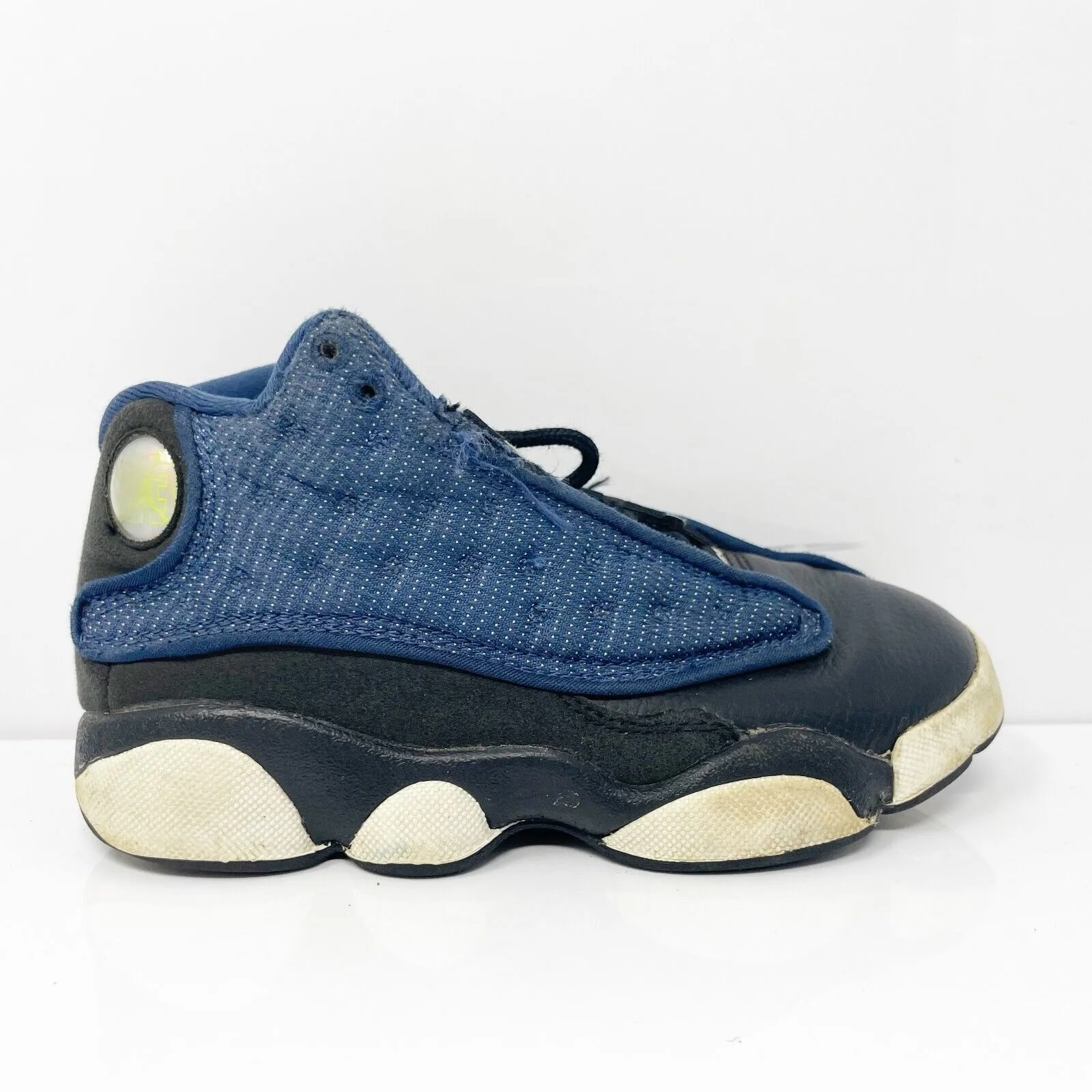 Nike Boys Air Jordan 13 414575-400 Blue Basketball Shoes Sneakers Size 13C