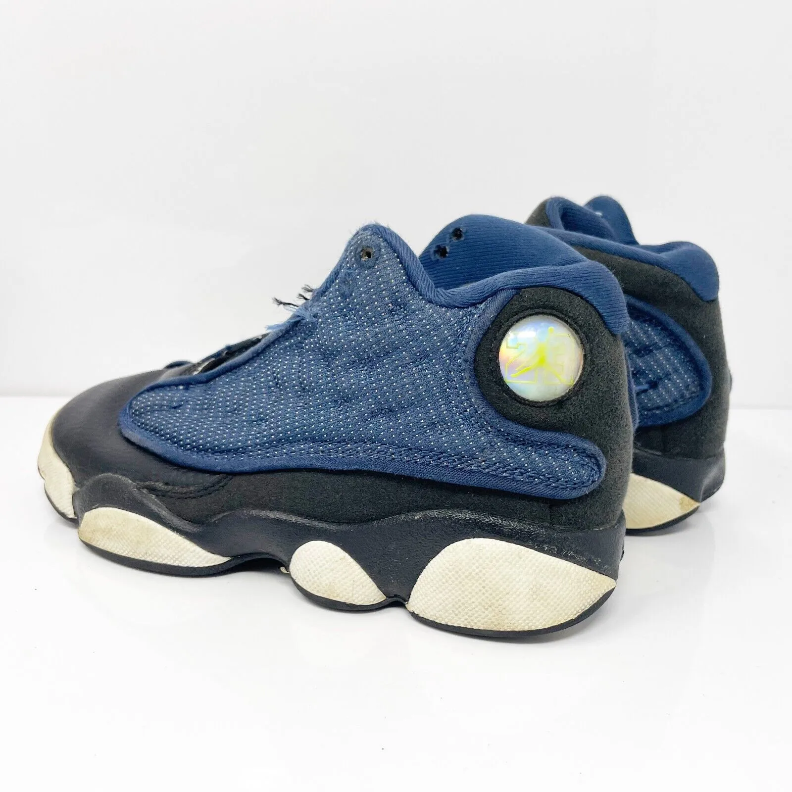 Nike Boys Air Jordan 13 414575-400 Blue Basketball Shoes Sneakers Size 13C