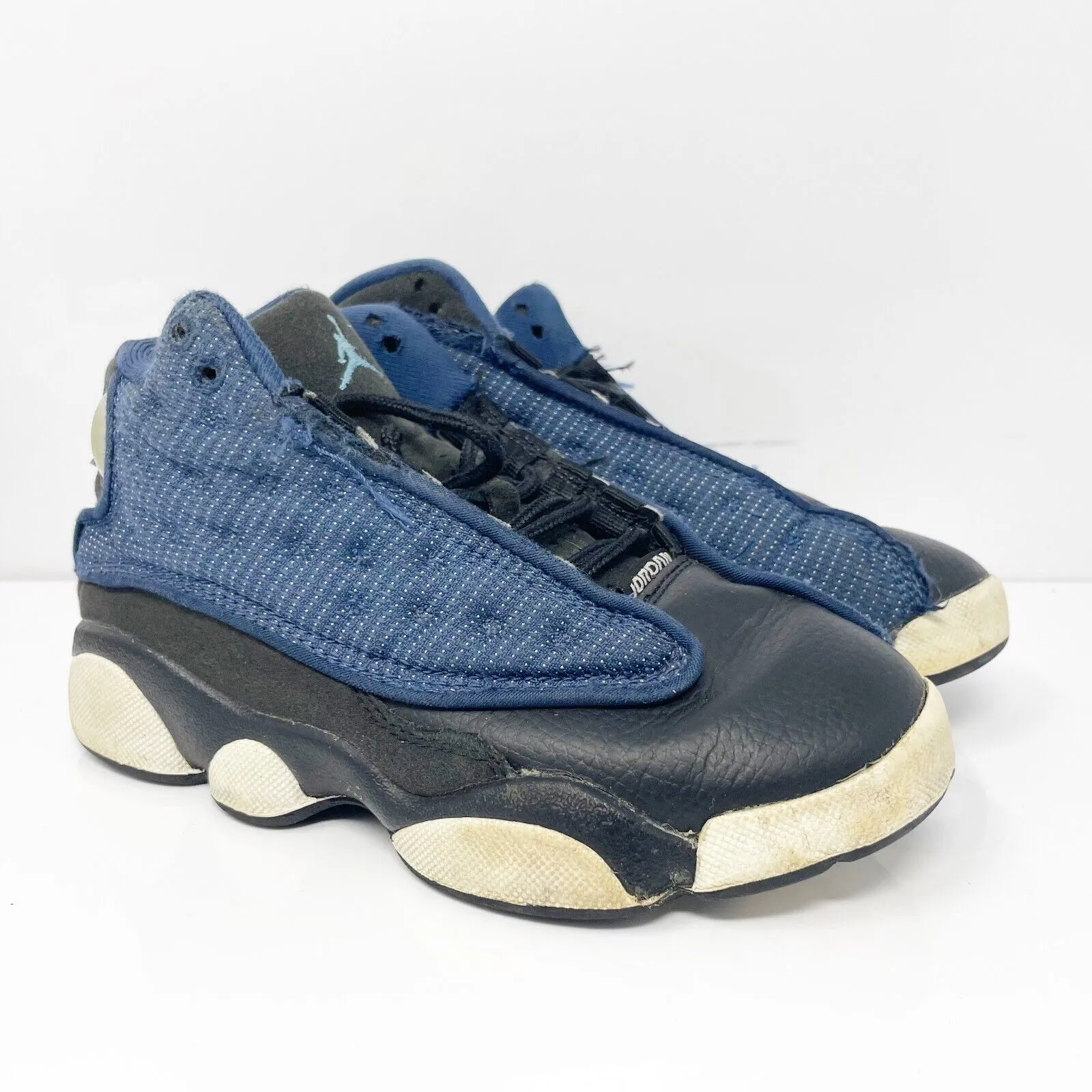 Nike Boys Air Jordan 13 414575-400 Blue Basketball Shoes Sneakers Size 13C