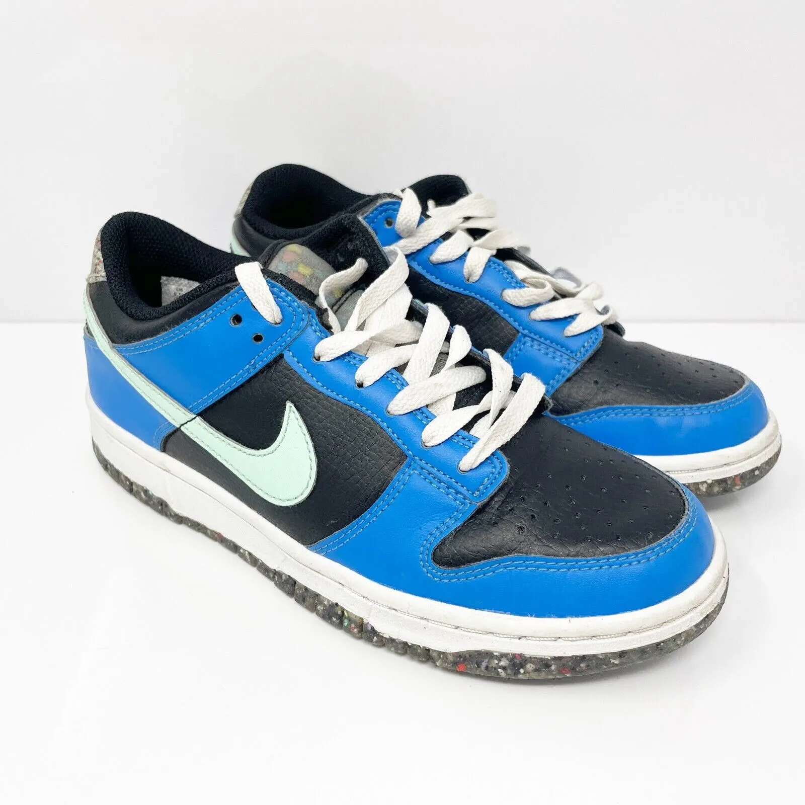 Nike Boys Dunk Low SE DR0165-001 Blue Casual Shoes Sneakers Size 5.5Y