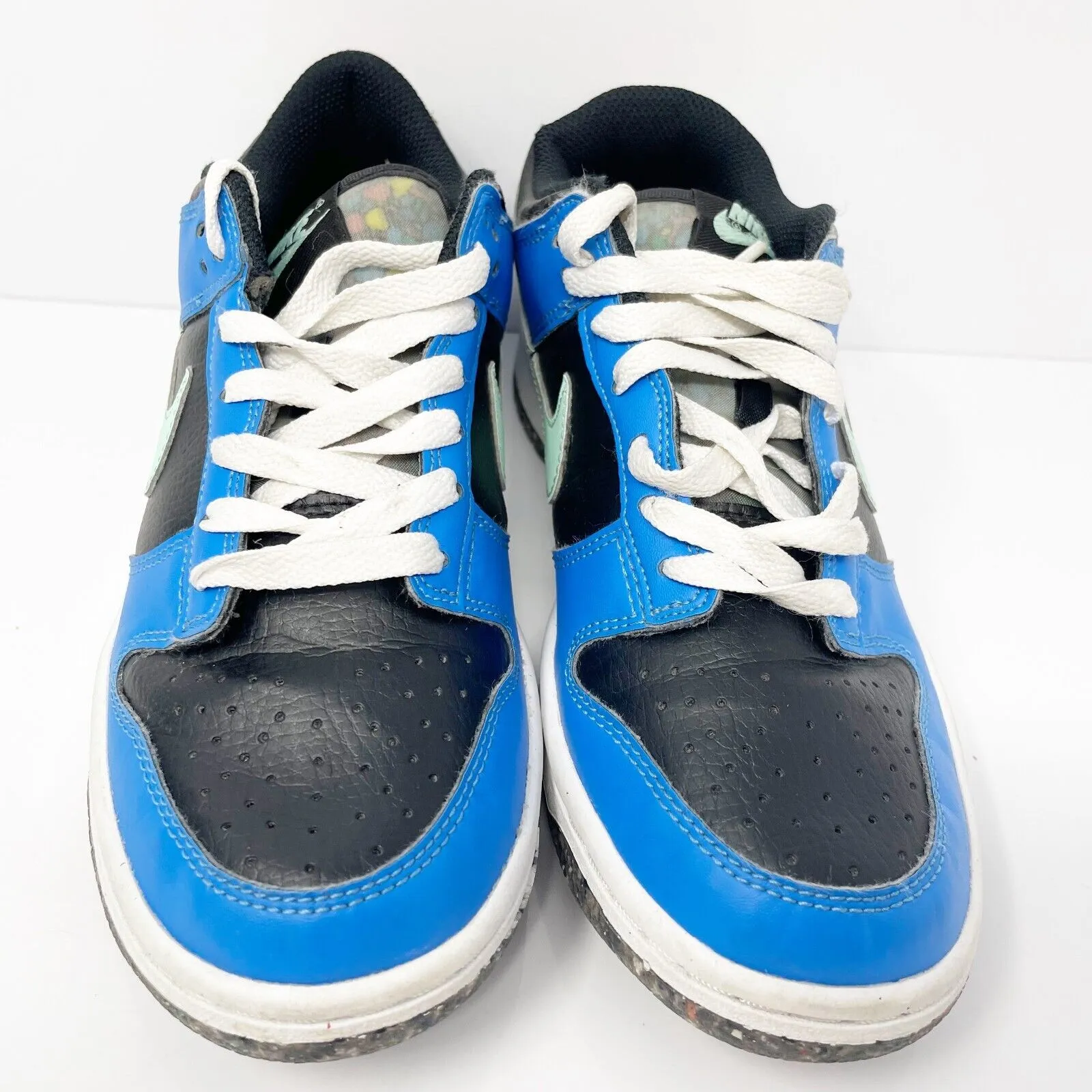 Nike Boys Dunk Low SE DR0165-001 Blue Casual Shoes Sneakers Size 5.5Y