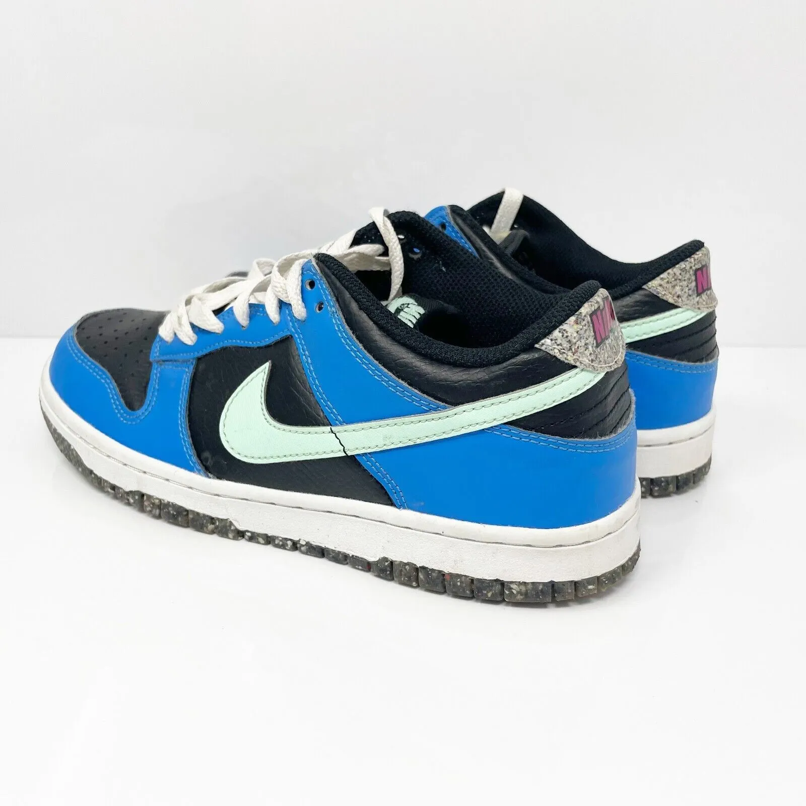 Nike Boys Dunk Low SE DR0165-001 Blue Casual Shoes Sneakers Size 5.5Y