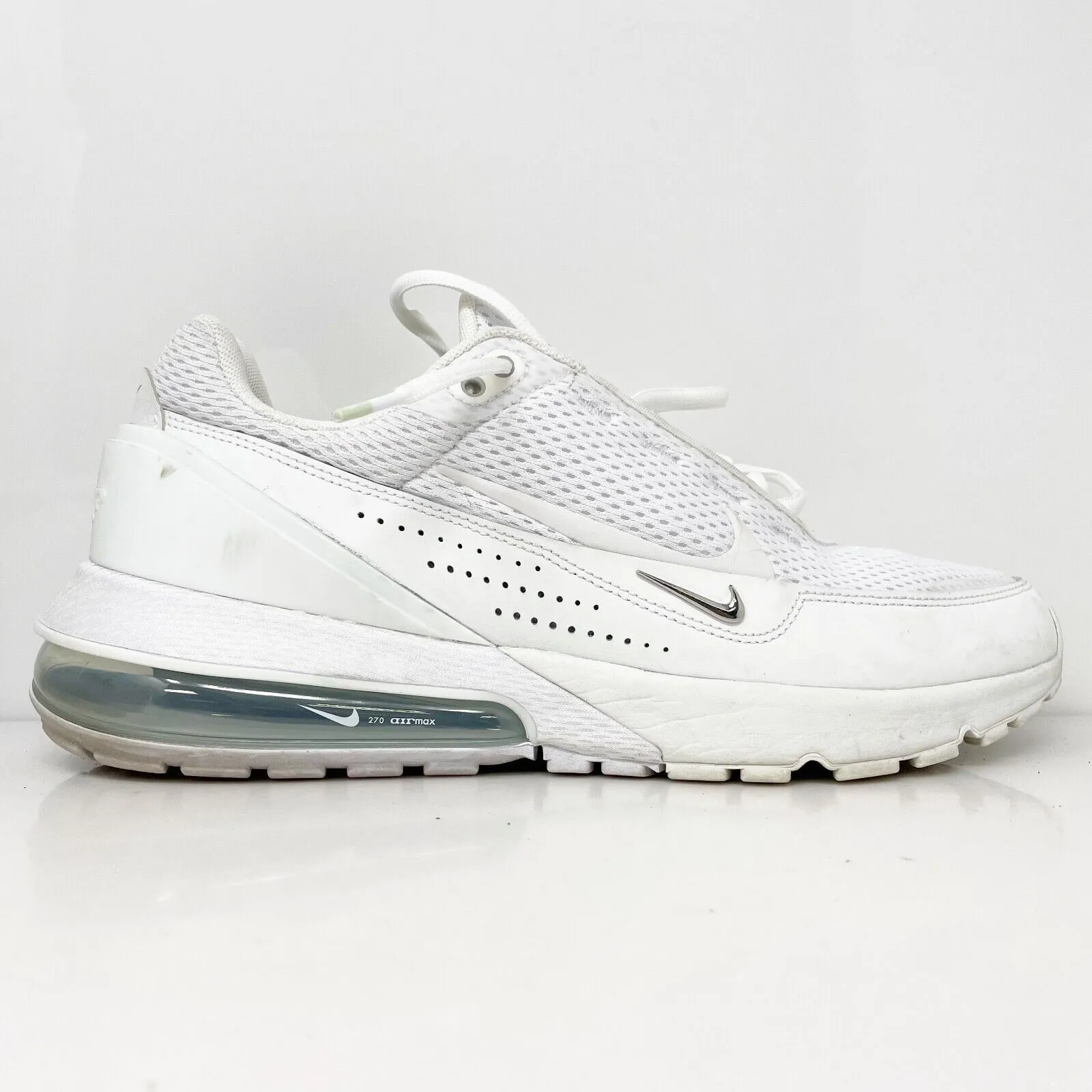 Nike Mens Air Max Pulse DR0453-101 White Basketball Shoes Sneakers Size 10.5