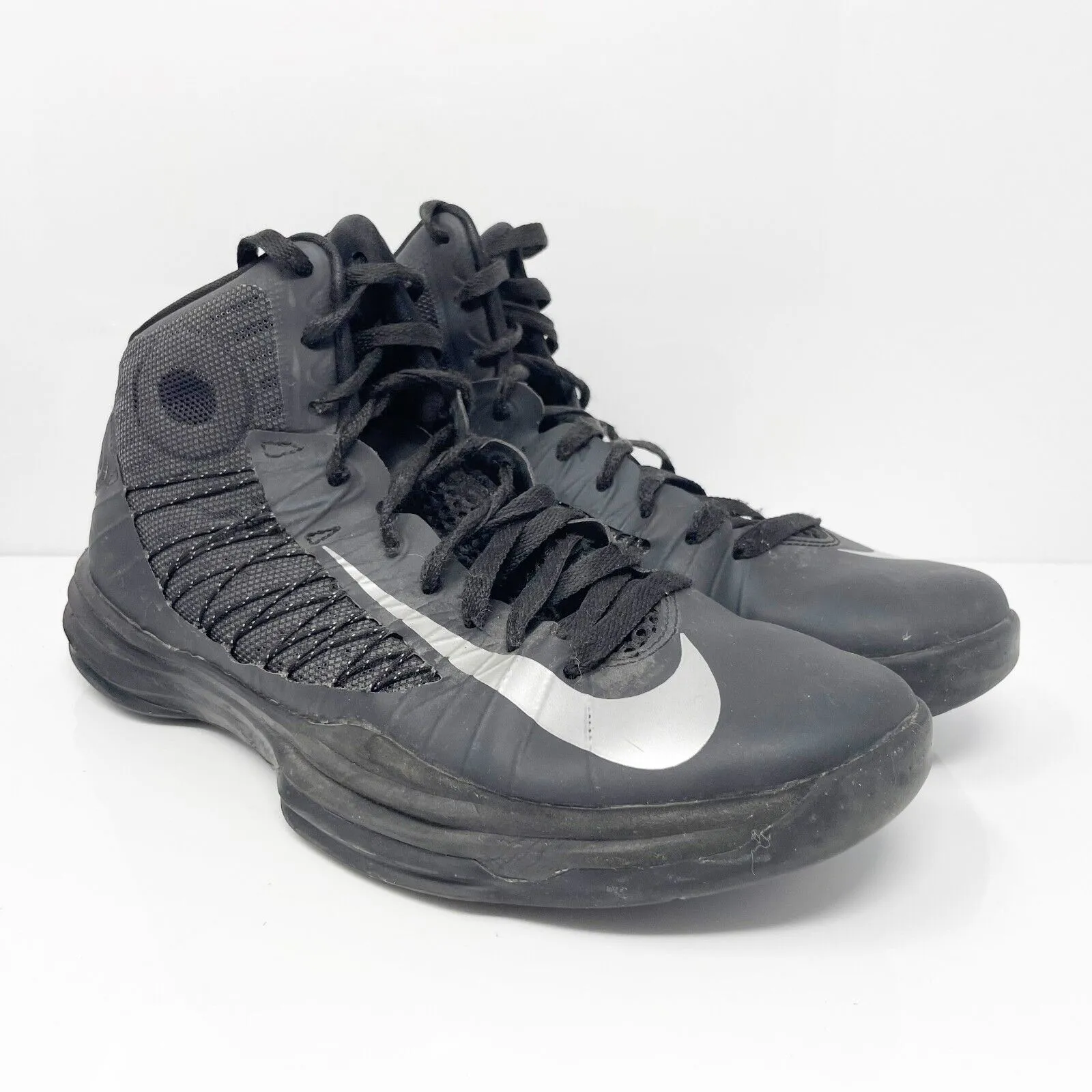 Nike Mens Hyperdunk 2012 524934-001 Black Basketball Shoes Sneakers Size 8