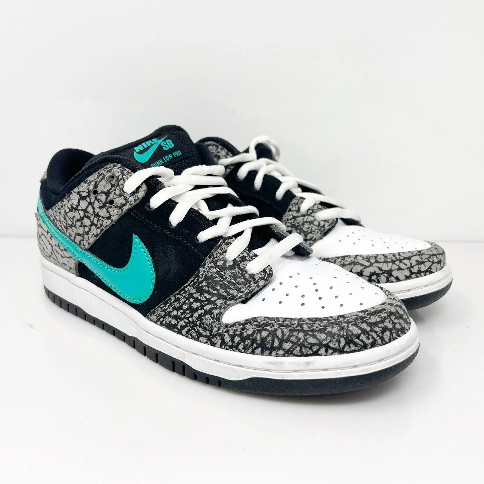 Nike Mens SB Dunk Low Pro BQ6817-009 White Casual Shoes Sneakers Size 5