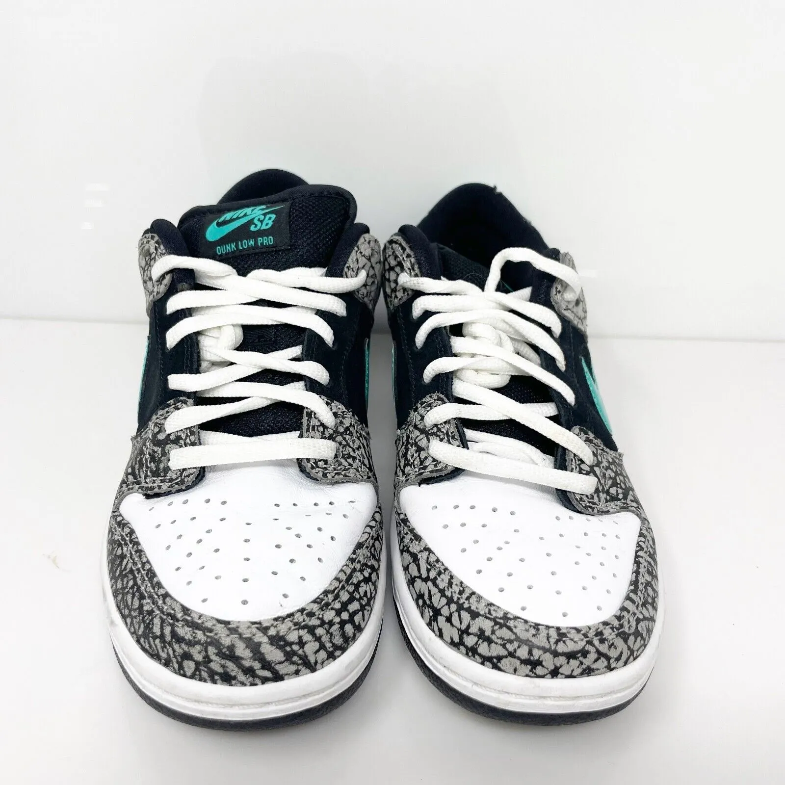 Nike Mens SB Dunk Low Pro BQ6817-009 White Casual Shoes Sneakers Size 5