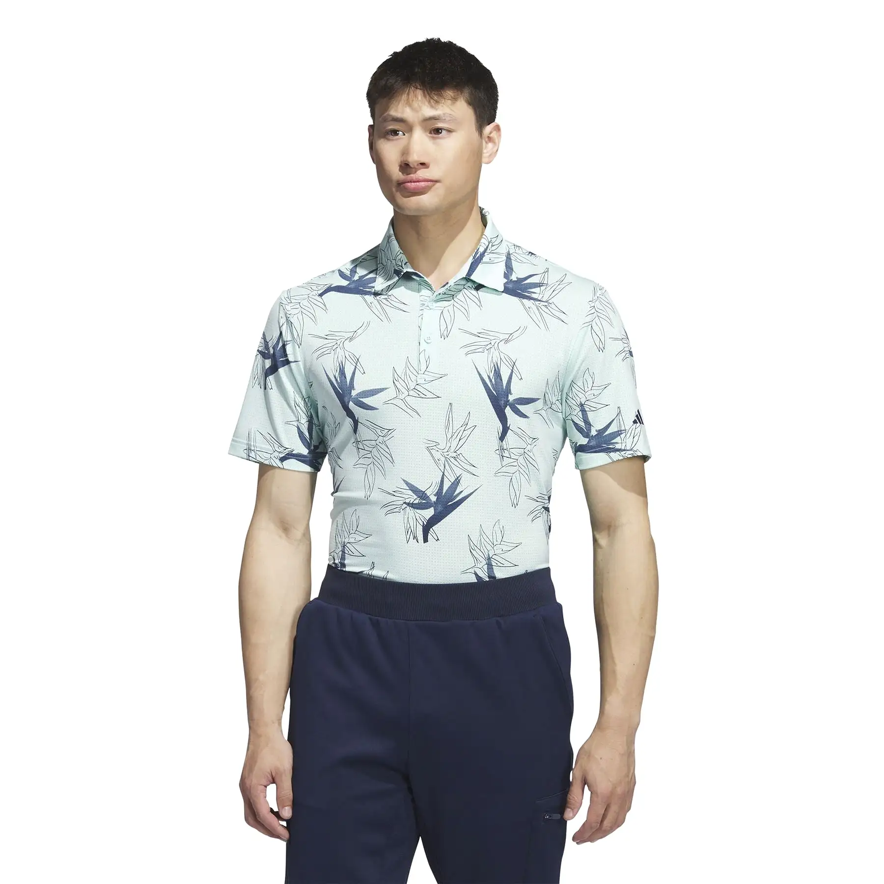 Oasis Mesh Polo Semi Flash Aqua - W23