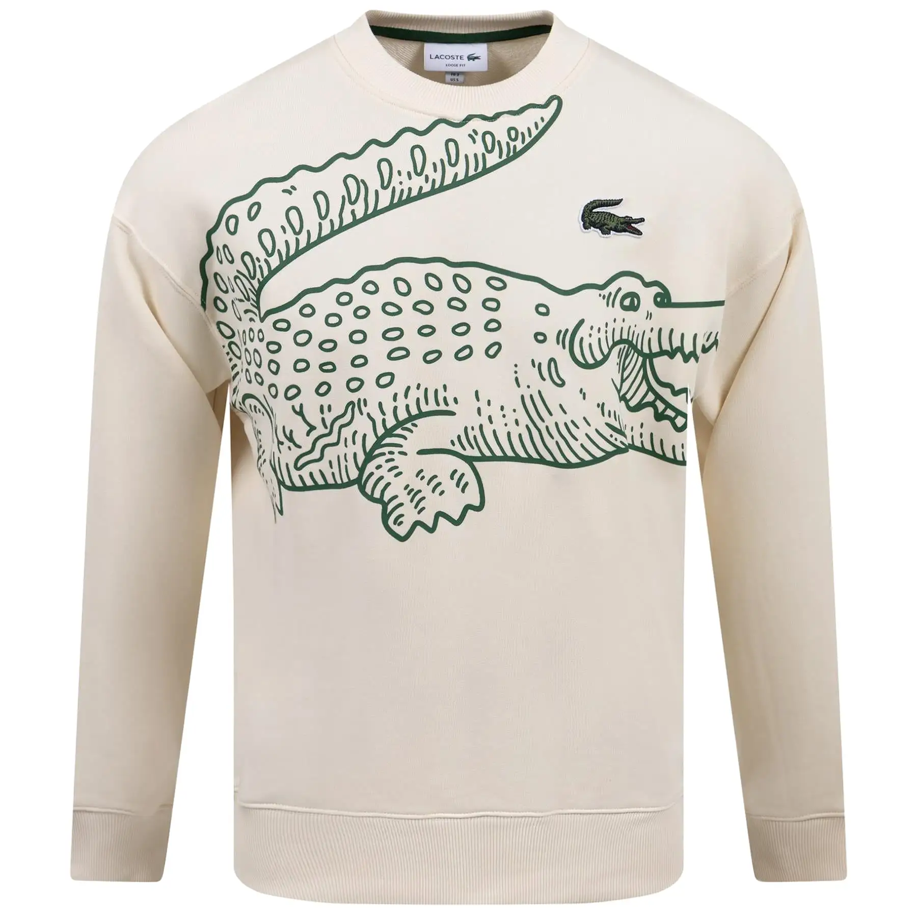 Oversize Print Croc Logo Sweat Lapland - SS23