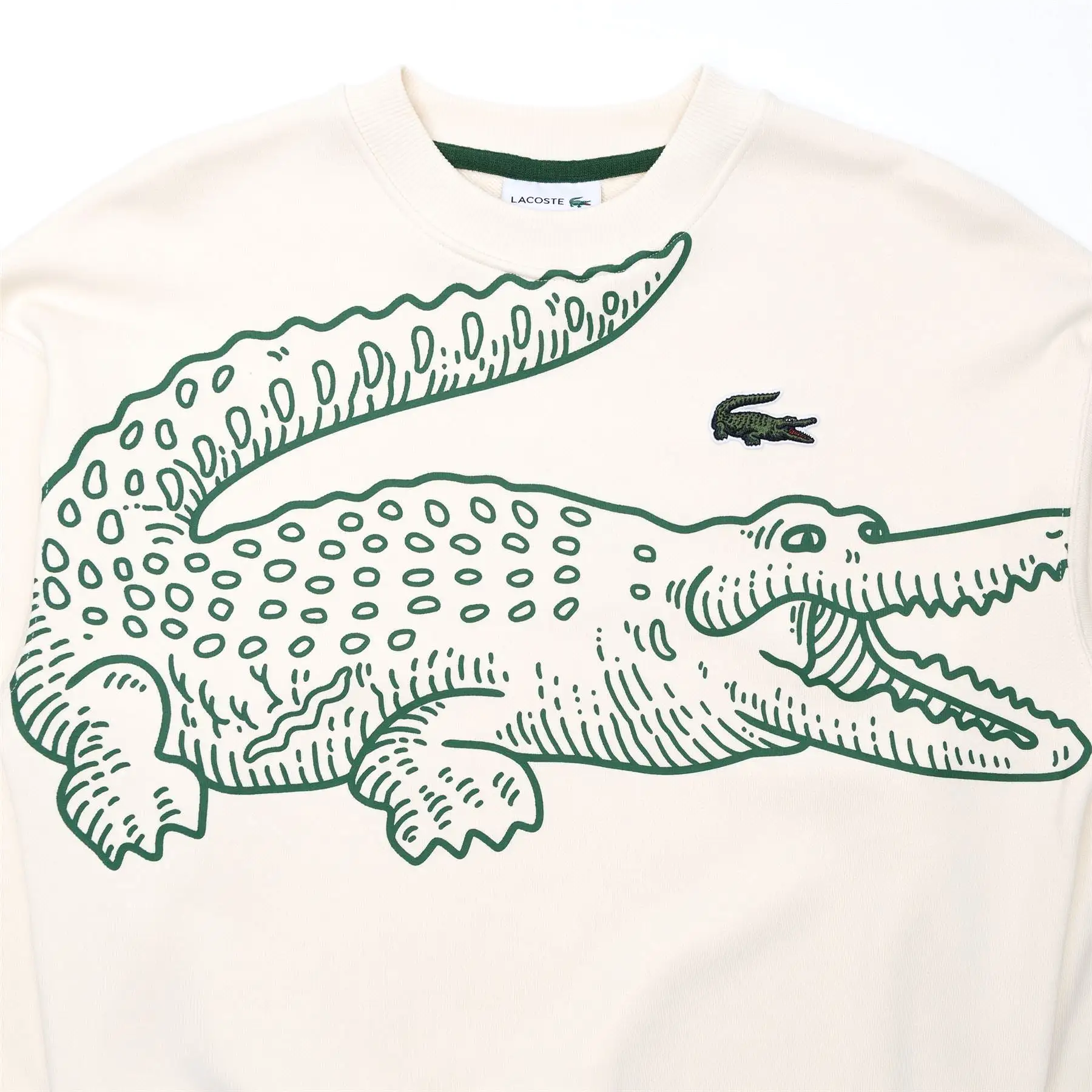 Oversize Print Croc Logo Sweat Lapland - SS23