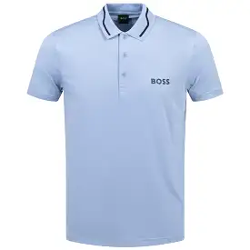 Paddytech Regular Fit Polo Open Blue - W23