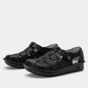 Pesca Black Butter Sandal