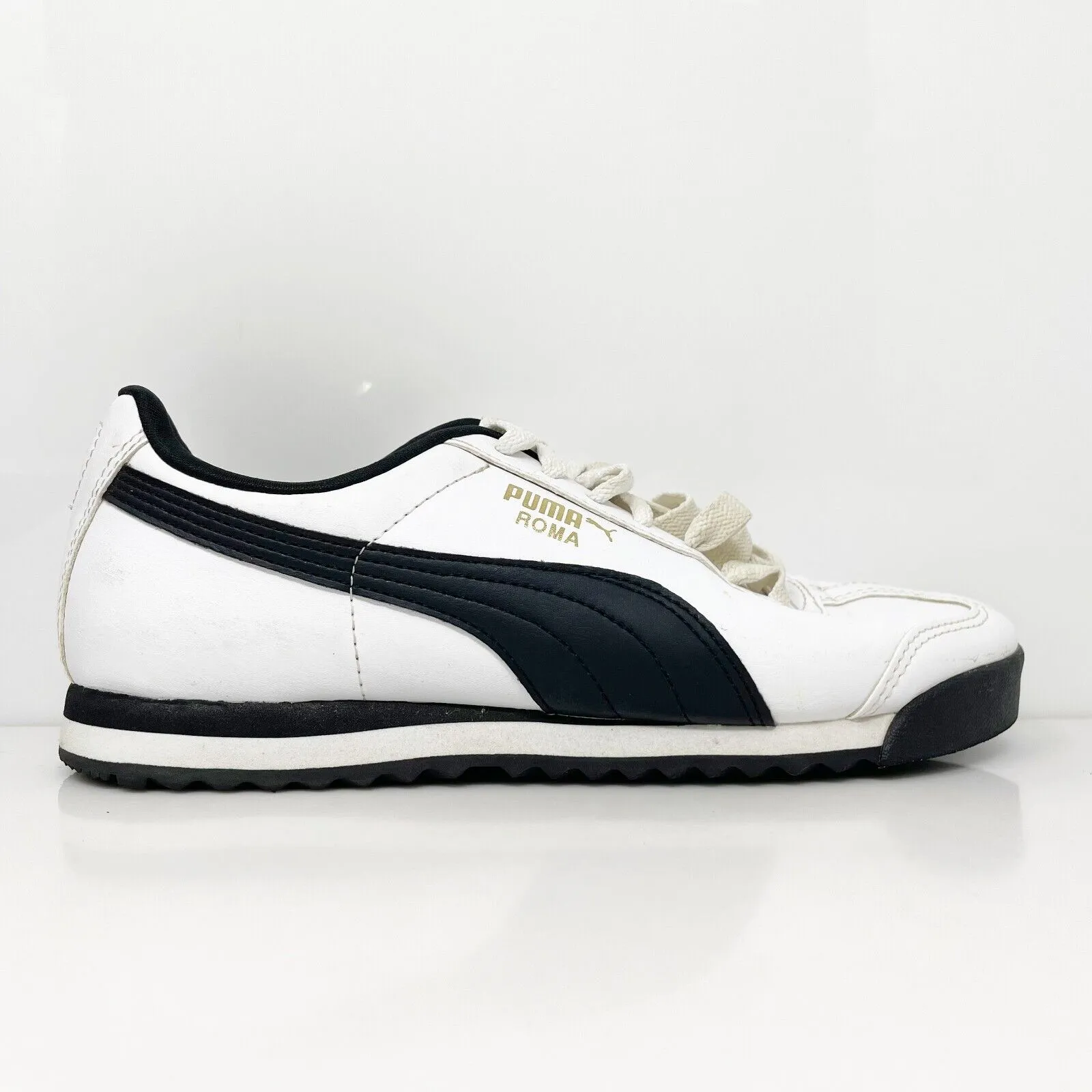 Puma Mens Roma Basic 353572-04 White Casual Shoes Sneakers Size 6.5