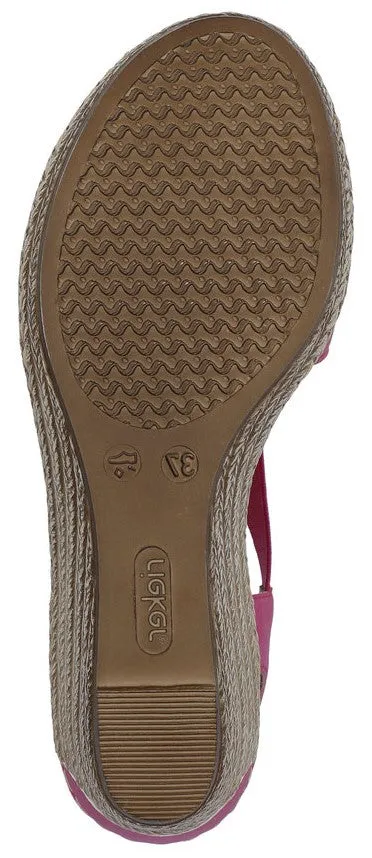 Rieker 624H6-32 Womens Slip On Sandals