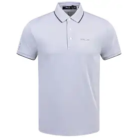 RLX Tailored Fit Recycled Poly Stretch Polo Peak Grey - SS24