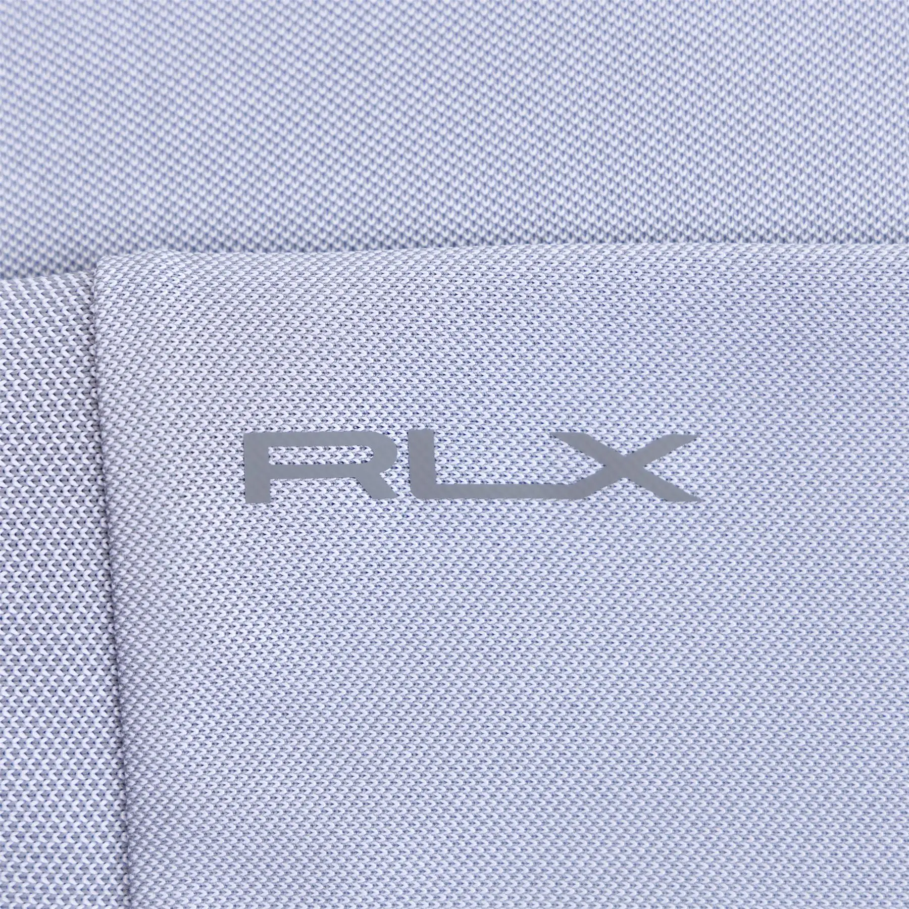 RLX Tailored Fit Recycled Poly Stretch Polo Peak Grey - SS24