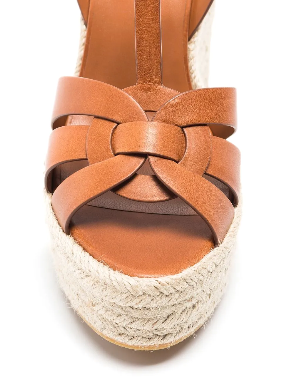 Saint Laurent Tribute Espadrille Wedge