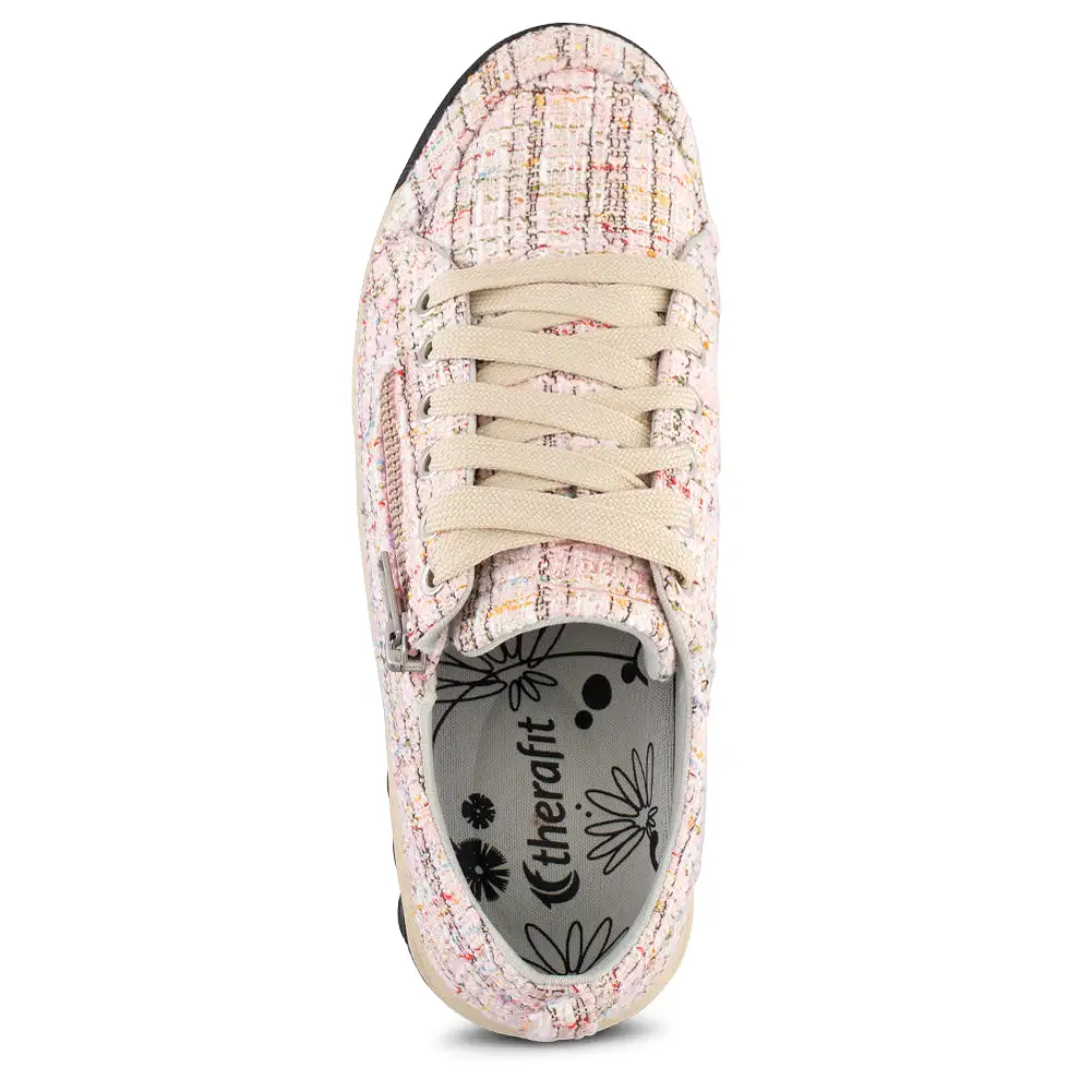 Sienna Prints Women's Side Zip Sport Casual Shoe