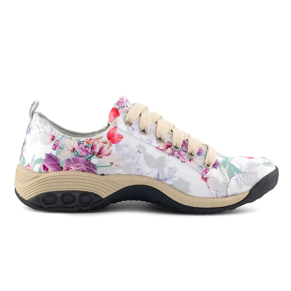 Sienna Prints Women's Side Zip Sport Casual Shoe