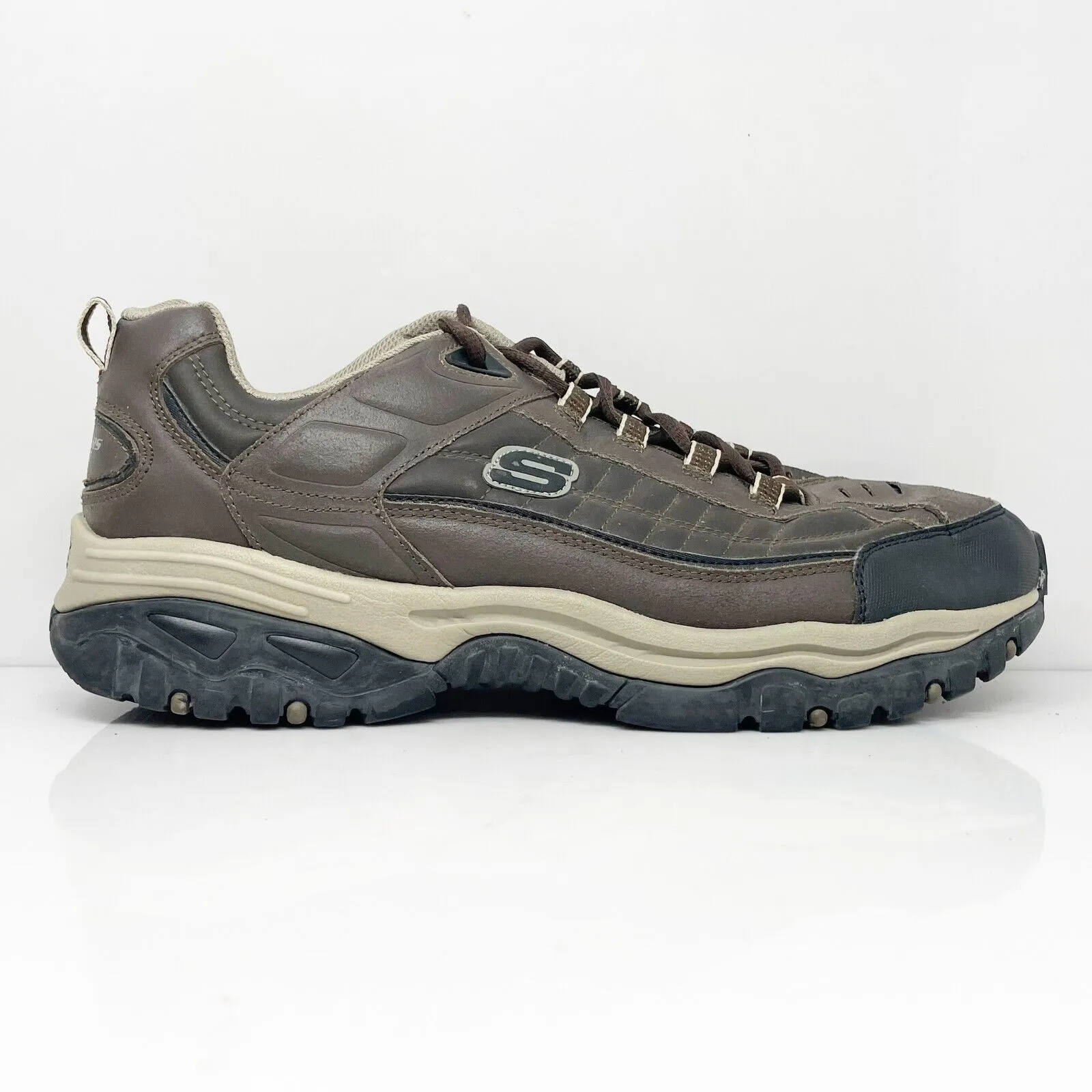 Skechers Mens Energy Downforce 50172EW Brown Casual Shoes Sneakers Size 13