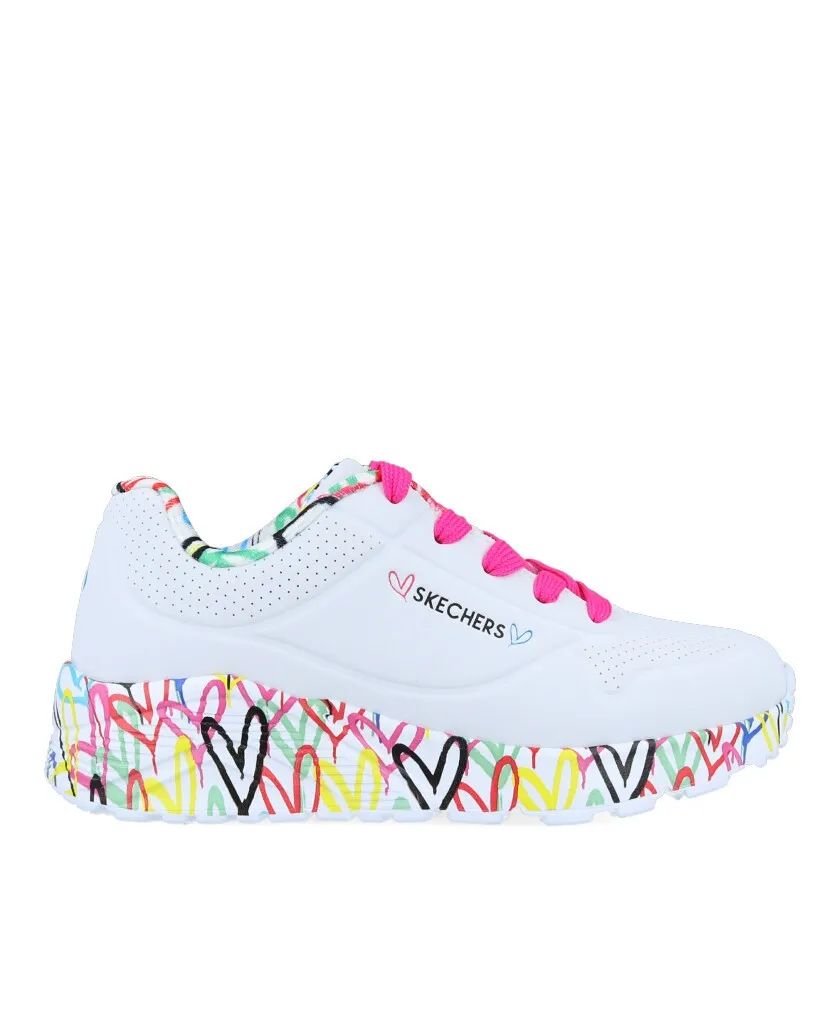 Skechers X JGoldCrown children's casual shoes: Uno Lite