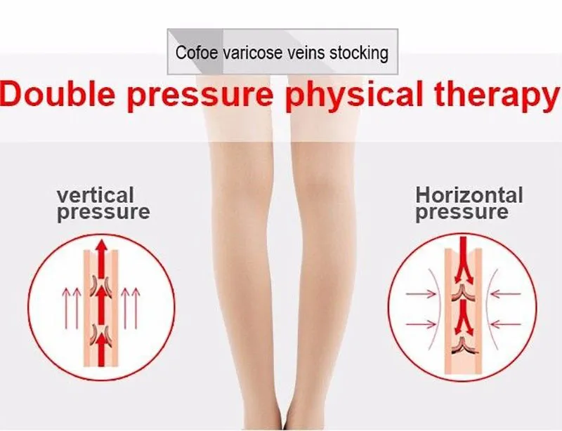 Skin Unisex Compression Blood Circulation Promotion Slimming Socks