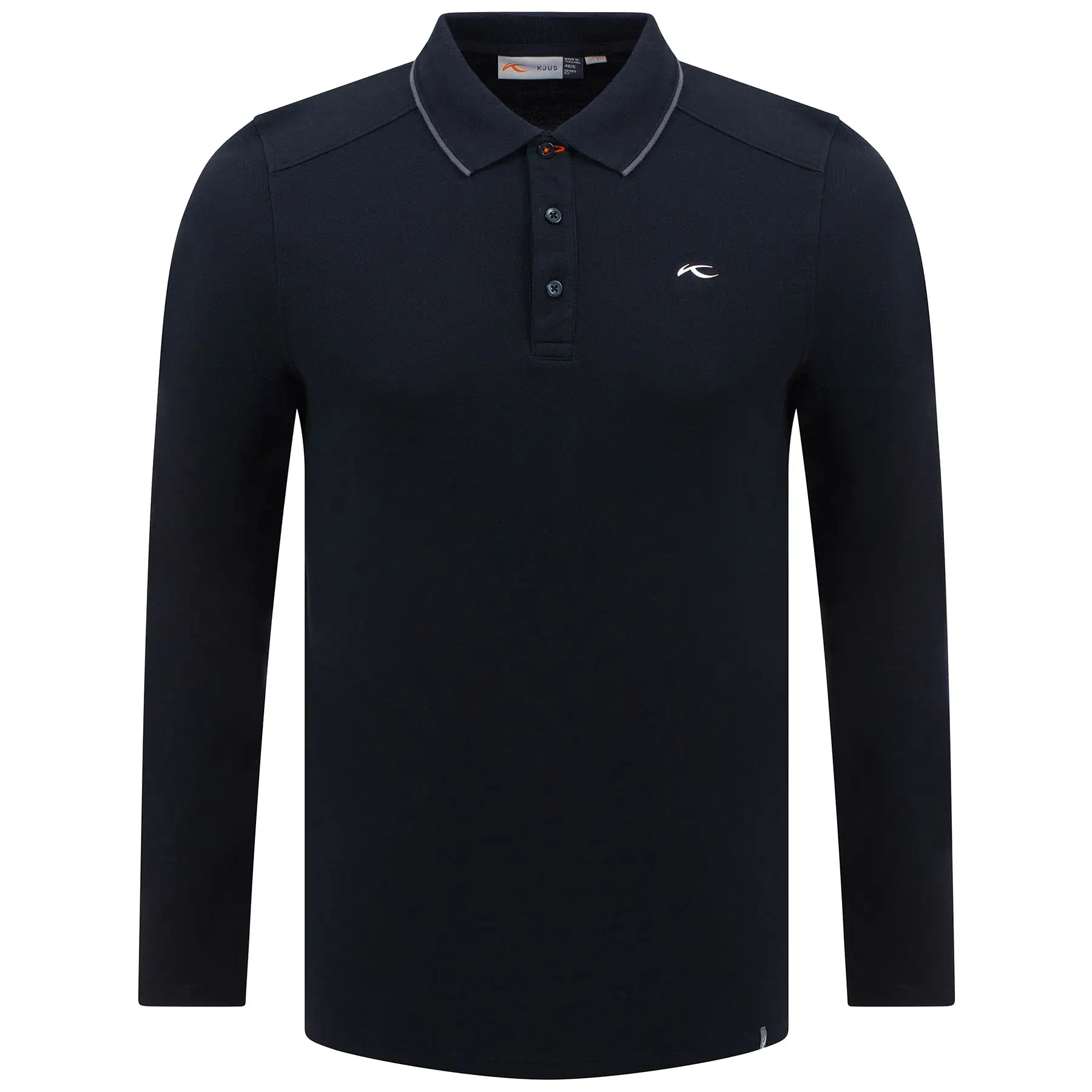 Stan LS Polo Black - AW23