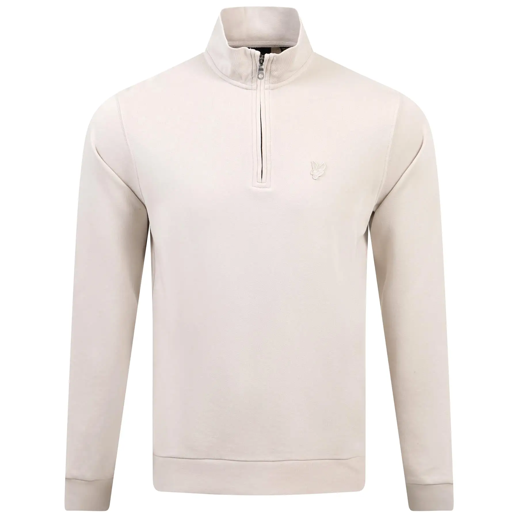 Tonal Eagle Quarter Zip Sweat Cove - SS24