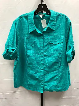 Top Short Sleeve By Cj Banks  Size: 2x