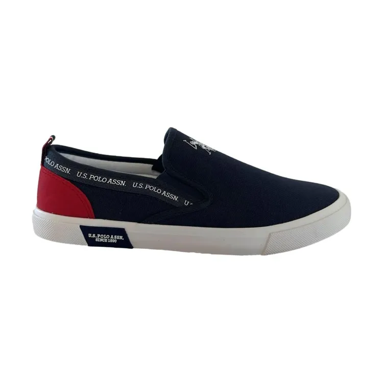 U. S. Polo Assn. BASTER002M Scarpe Uomo Sneakers Slip On Blu