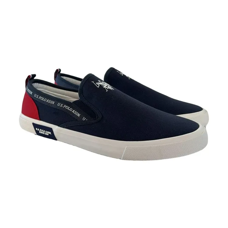 U. S. Polo Assn. BASTER002M Scarpe Uomo Sneakers Slip On Blu