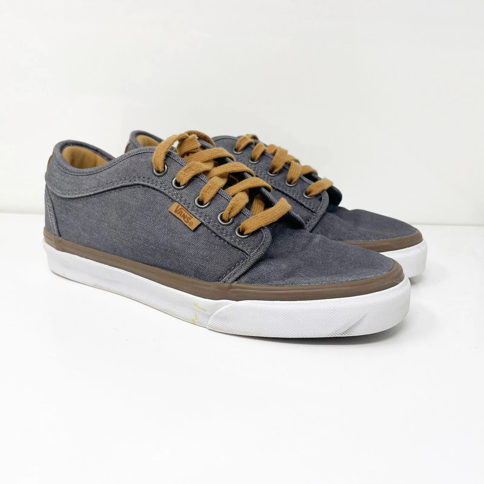 Vans Mens Chukka Low 721356 Gray Casual Shoes Sneakers Size 6.5