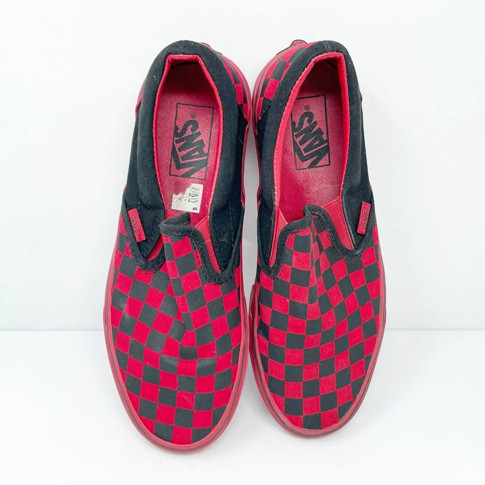 Vans Unisex Classic 500714 Red Casual Shoes Sneakers Size M 6.5 W 8