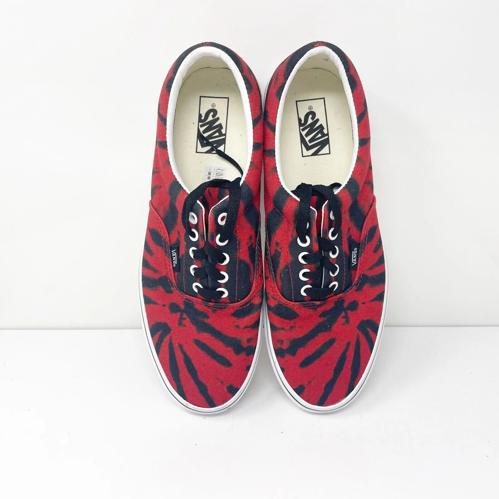 Vans Unisex Era 721356 Red Casual Shoes Sneakers Size M 10.5 W 12