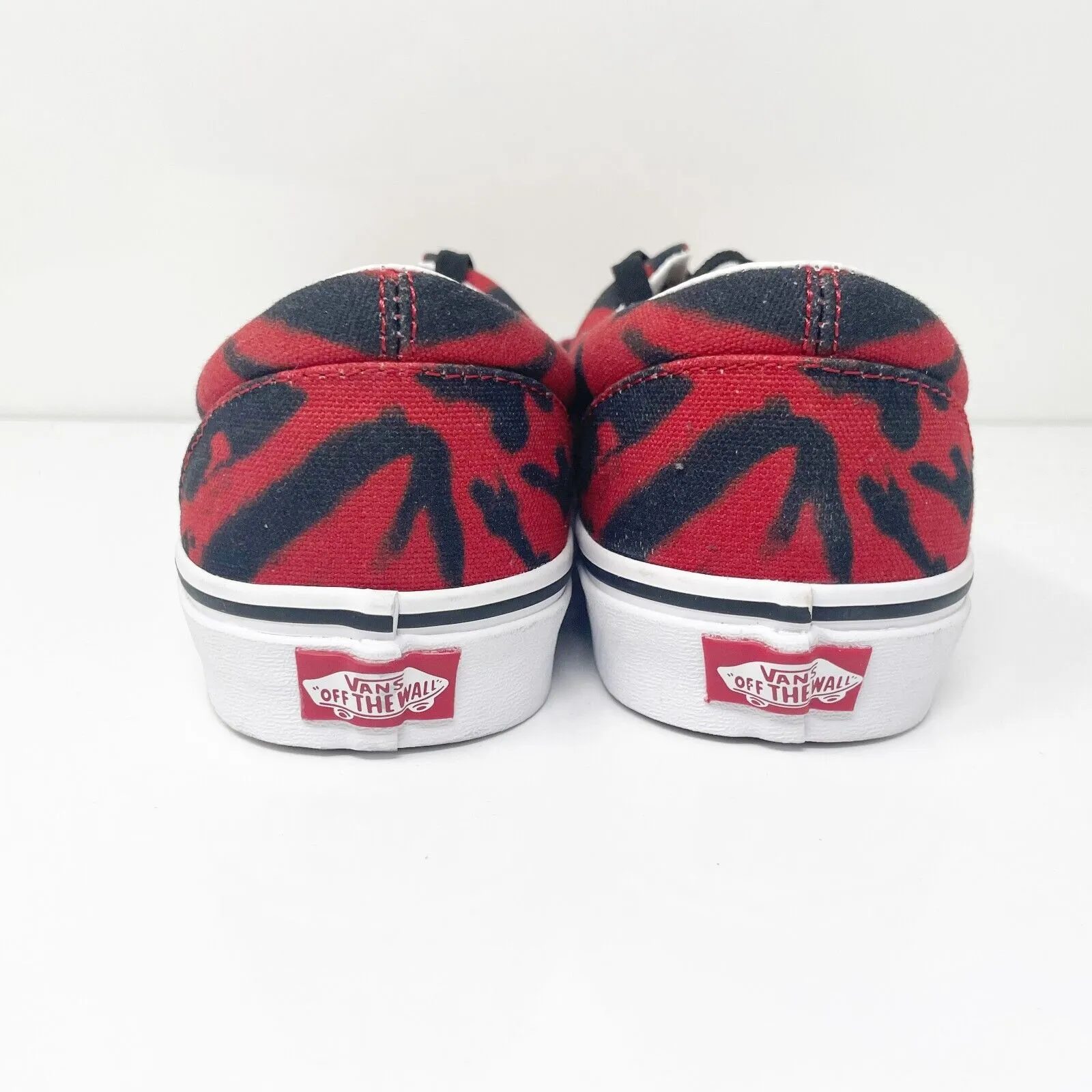 Vans Unisex Era 721356 Red Casual Shoes Sneakers Size M 10.5 W 12