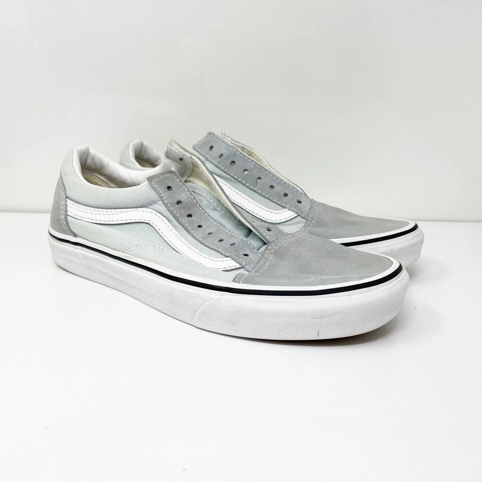 Vans Unisex Off The Wall 500714 Gray Casual Shoes Sneakers Size M 7.5 W 9