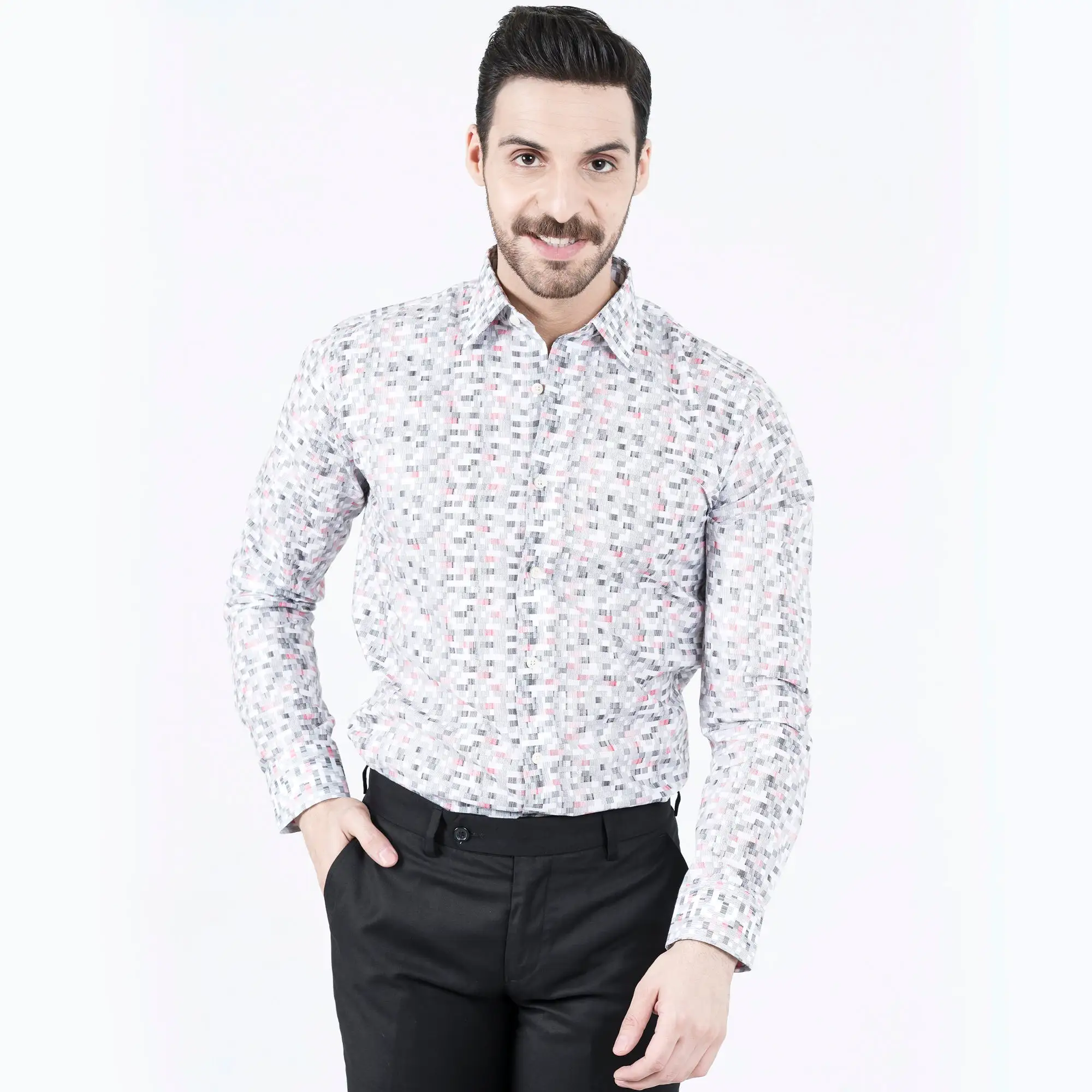 White Noise Formal Shirt