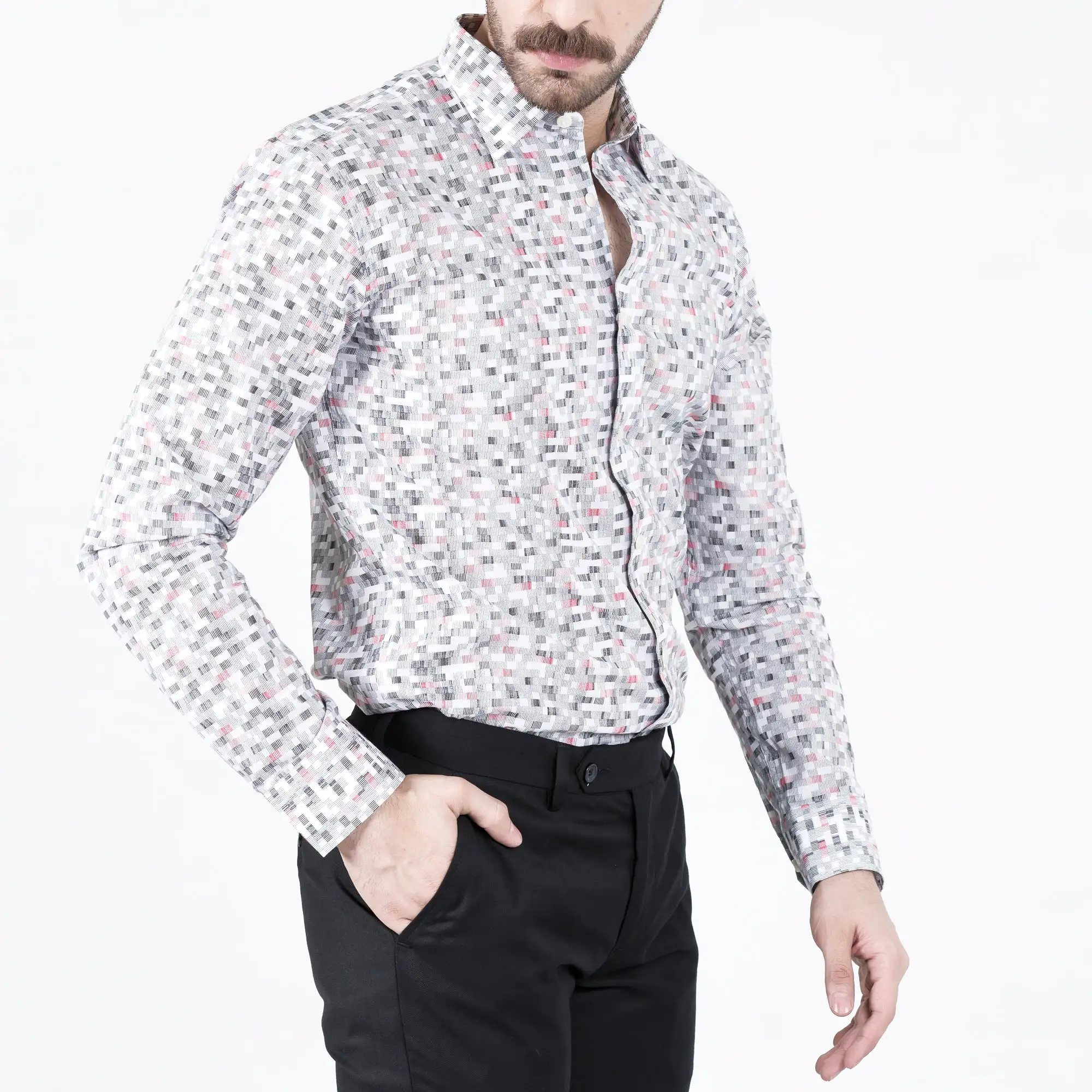 White Noise Formal Shirt