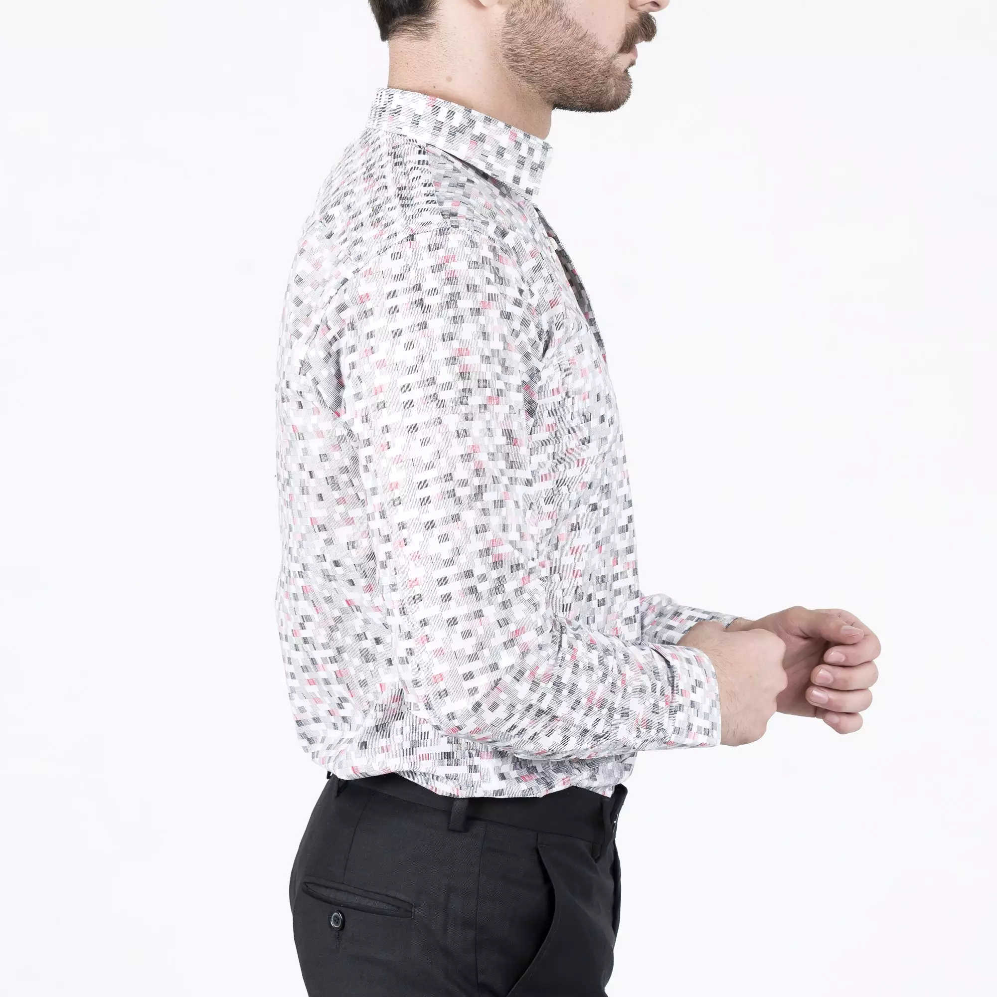 White Noise Formal Shirt